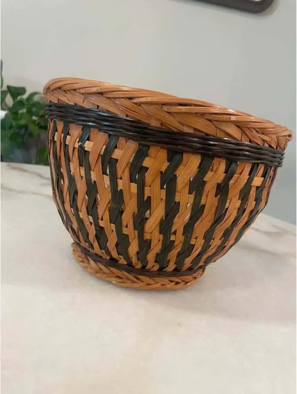 Vintage Woven Basket